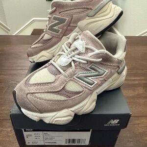 New Balance Kids' Sneakers in Pink and White